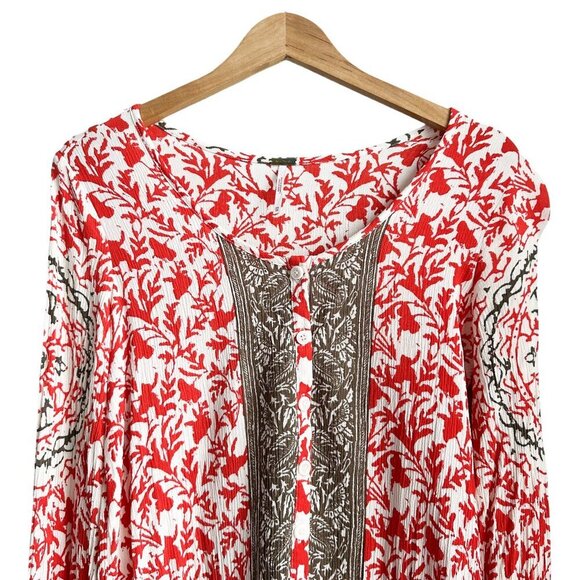 Free People Resort Romper Gardenia Combo - Boho Tribal Print - Picture 9 of 16